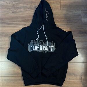 Black Cedar Point Hoodie for Men